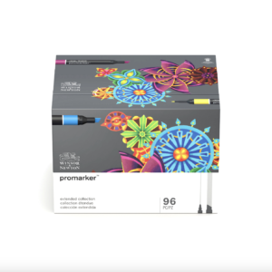 Promarker Set - Winsor & Newton - Superbig Extended Box Set, 96 pezzi.